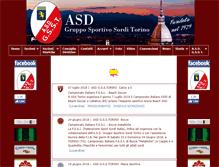 Tablet Screenshot of gsstorino.it